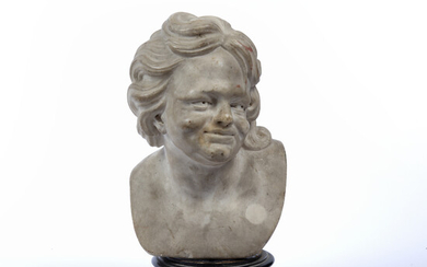 A 19th century marble bust