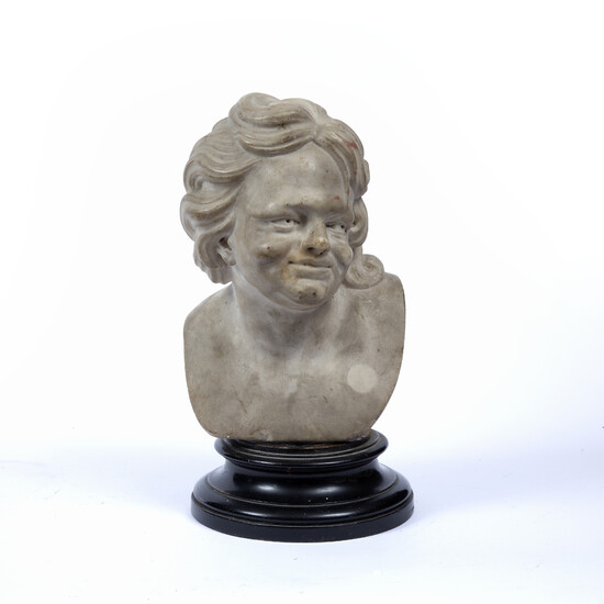 A 19th century marble bust