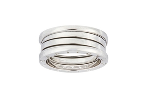 A B.Zero ring, by Bulgari The sprung coiled...
