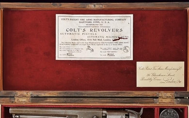 A CASED COLT 1851 NAVY REVOLVER