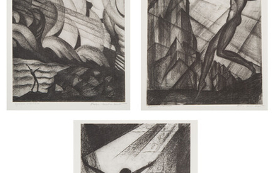 A GROUP OF TEN LITHOGRAPHS BY BORIS LOVET-LORSKI (AMERICAN 1894-1973), VOL. 2