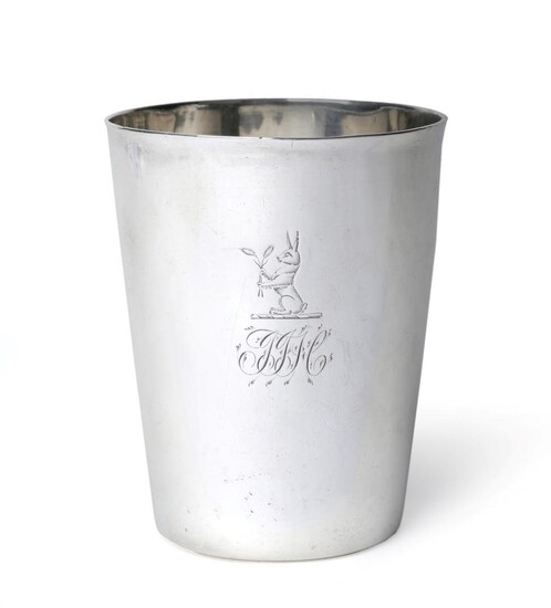 A George III Irish Provincial Silver Beaker, by Carden Terry and Jane Williams, Cork, Circa...