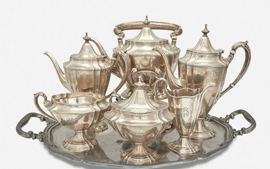 A Gorham sterling silver tea and coffee service with