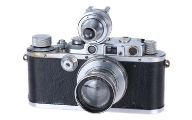 A Leica IIIa 'Stapo Wesermunde' Rangefinder Camera Set