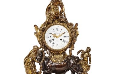 A PARISIAN MANTEL CLOCK, SECOND HALF 19TH CENTURY