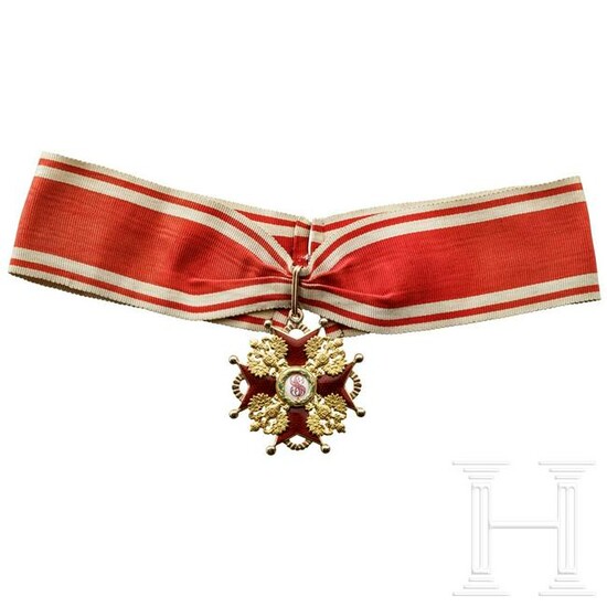 A Russian Order of St. Stanislaus 2nd Class Cross