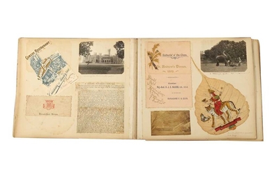 A TRAVELLER'S SCRAPBOOK: THE JOURNEYS OF MRS GROVES Possibly England, ca. 1893 - 1904