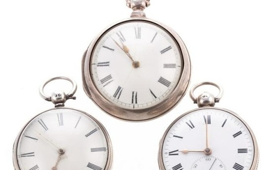 A Trio of Gentleman's Vintage Pocket Watches