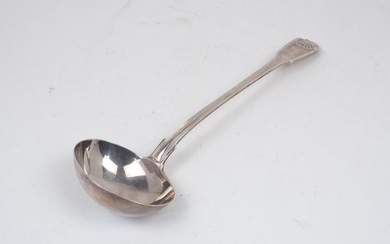 A William IV silver ladle, London, c.1835, William Eaton, the...