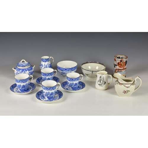 A collection of English and other ceramics, comprising a Roy...