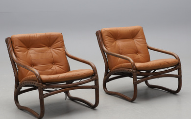 A pair of “Baden” armchairs, IKEA 1970/80's.