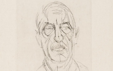 Alberto Giacometti (1901 Borgonovo - Chur 1966) – Orbandale (Iliazd) VI