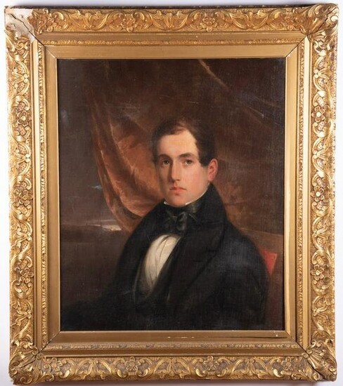 American School Circa 1820s/1830s, Portrait of a