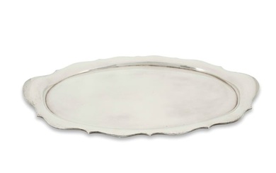 An Alfredo Ortega and Sons sterling silver tray