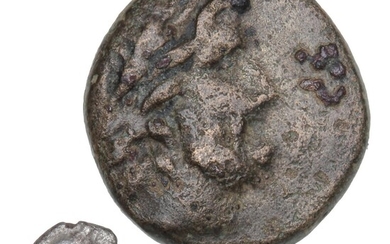Ancient Greece, Ionia, Kolophon, Tetartemorion, 525–490 BC, 0.11 g, SNG Aulock, 7902–7904,...