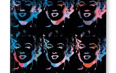 Andy Warhol Nine Multicoloured Marilyns (Reversal Series)