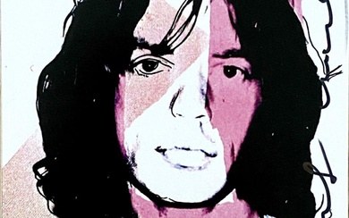 Andy Warhol (after) - Mick Jagger 6, 1975