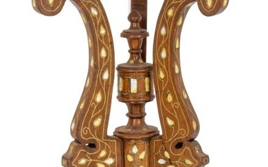 Anglo-Indian Bone Inlaid Occasional Table