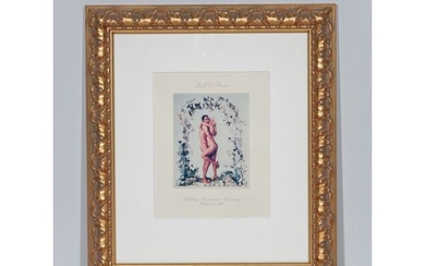 Annie Leibovitz (1949) - Kleurenfoto op huwelijksaankondiging (C-print) - Jeff Koons et Ilona Staller, 1991...