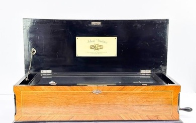 Antique Cylinder Music Box, Switzerland