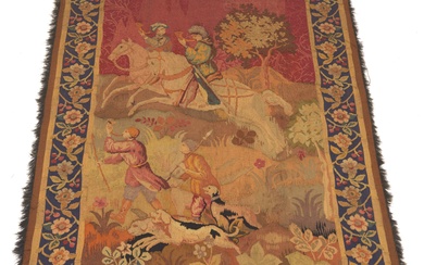 Antique French Tapestry, ca. 19th Century