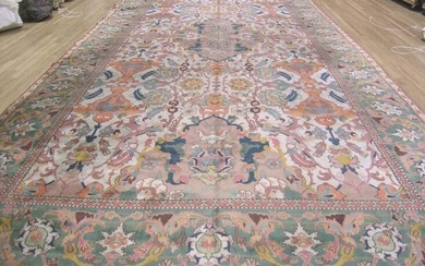 Antique Indian Carpet 10'0'' X 20'0'', Item # 50101