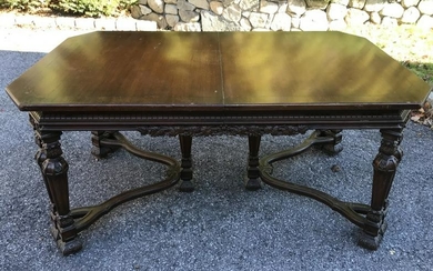 Antique Italian Renaissance Dining Room Table