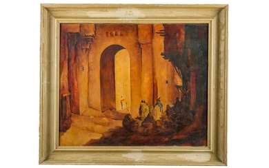 Arab landscape late 19th century