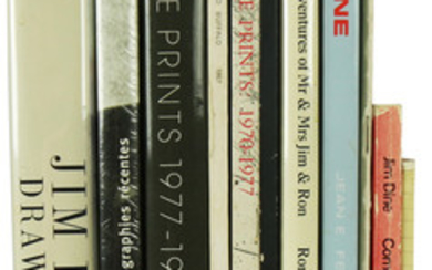 Art Books: Jim Dine, approximately 11 volumes (contact Clars for a complete list)