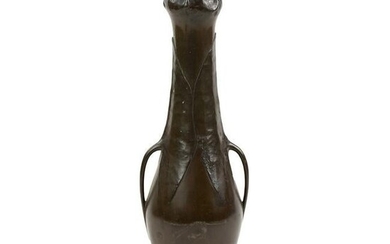 Art Nouveau Secessionist Bronze Vase