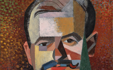 Auguste Herbin (1882-1960) Portrait d'homme
