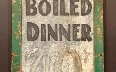 BOILED DINNER 40 CENTS c. 1930s