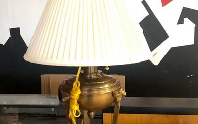 BRASS FRENCH STYLE LAMP