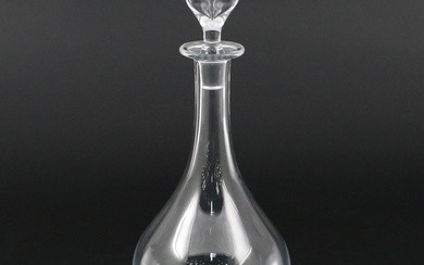Baccarat "Montaigne" Crystal Decanter, Mid to Late 20th Century