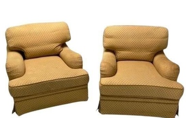 Baker, Traditional Style, Large Swivel Chairs