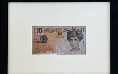 Banksy "Di-faced Tenner 10 Pounds"