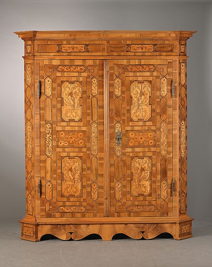 Baroque style cupboard with marquetries, after Southern...