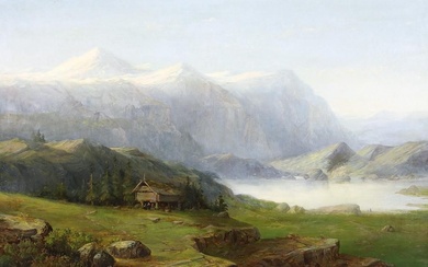 Berglandschap Berner Oberland Zwitseland