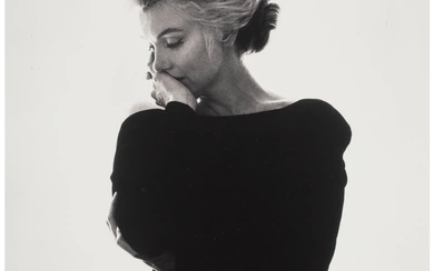 Bert Stern (1929-2013), Marilyn Monroe in Black Dior Dress, from The Last Sitting (1962)