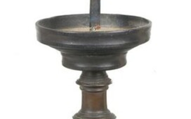 Bronze candle stick. 16th century.