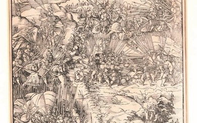 Burgkmair, Hans, Scena di battaglia