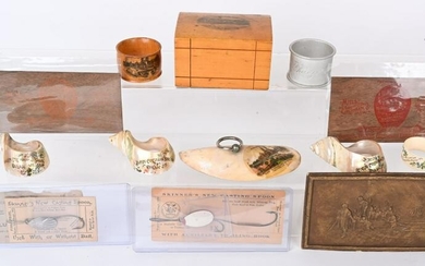 COLUMBIAN EXPOSITION NAPKIN RINGS, BANK & MORE