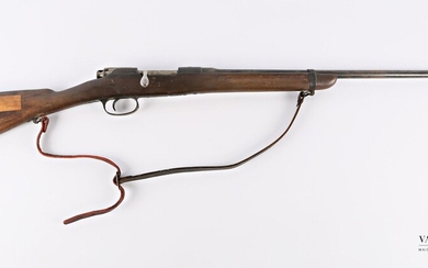 Carabine de chasse à verrou mono coup, mécanisme... - Lot 16 - Vasari Auction