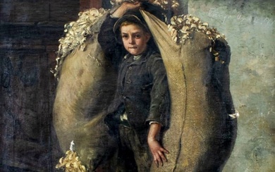 Carl Maria Seyppel (German,1847-1913) oil painting antique