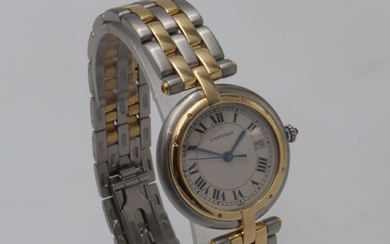 Cartier Panthere Vendome LM Steel & Gold Ref. 83964, 29 mm.