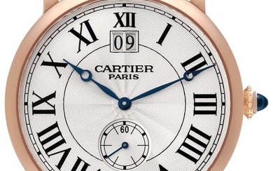 Cartier Rotonde 18k Rose Gold