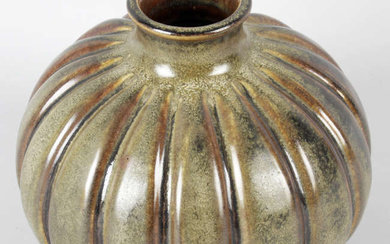 Charles Vyse for Chelsea Pottery gourd vase