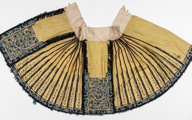 Chinese Skirt or Double Apron, Qing Dynasty