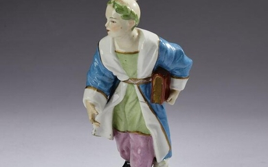 Continental porcelain Chinese scholar, 19th c.
