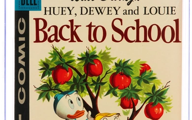 Dell Giant Comics: Huey Dewey and Louie Back To...